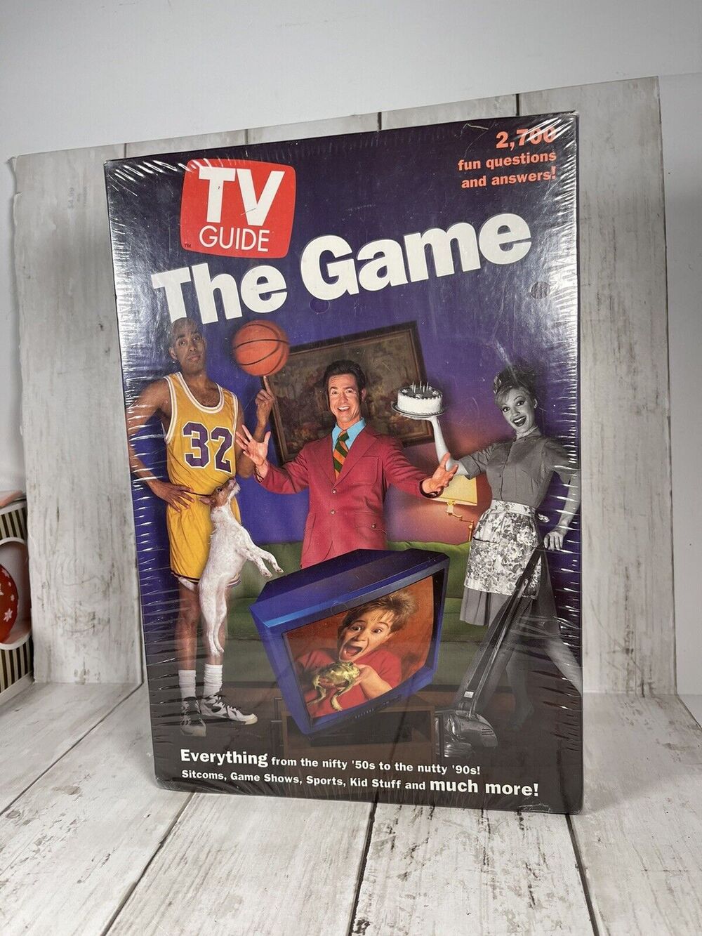 TV Guide The Game 1997 Milton Bradley Brand New/Sealed 1950's to 1990's Trivia